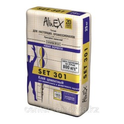 Клей для керамической плитки AlinEX «Set 301», 25 кг