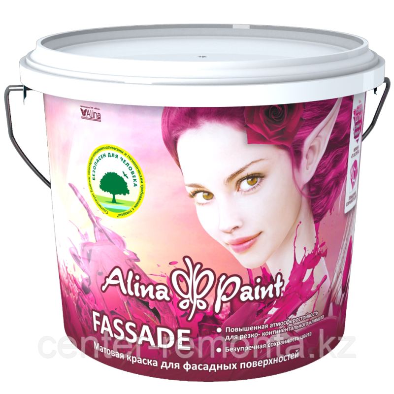 Краска водоэмульсионная Alina Paint FASSADE 25 кг