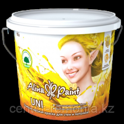 Краска водоэмульсионная Alina Paint UNI 15 кг