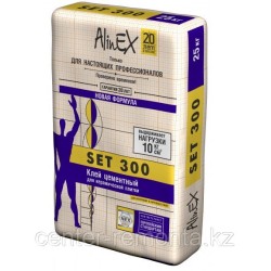 Клей для керамической плитки AlinEX «Set 300», 25 кг