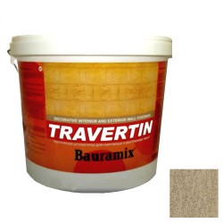 Текстурная штукатурка TRAVERTIN Bauramix 25 кг
