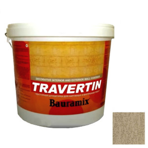 Текстурная штукатурка TRAVERTIN Bauramix 25 кг