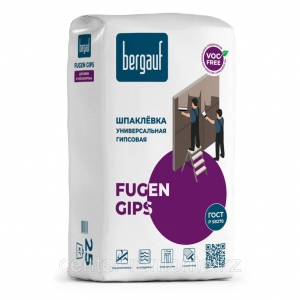 Универсальная шпаклевка FUGEN GIPS, 25 кг, Bergauf